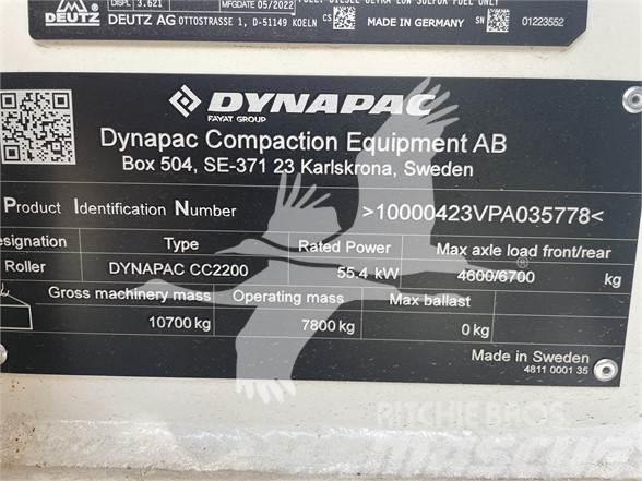 Dynapac CC2200 Walzenzüge