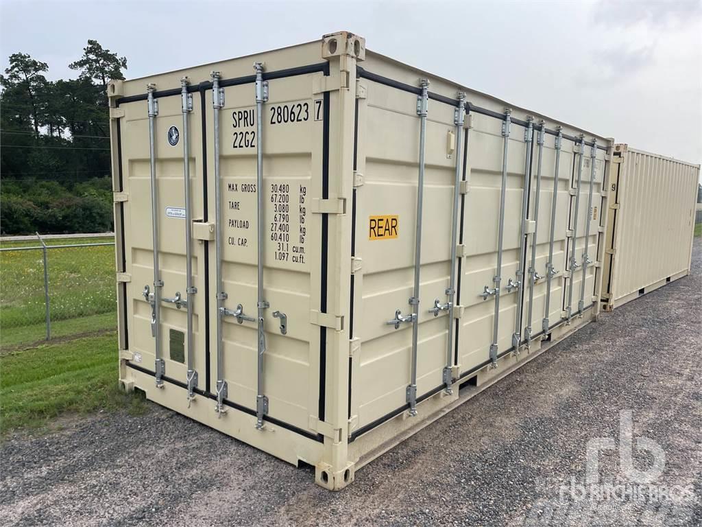  20 ft One-Way Open-Sided Spezialcontainer