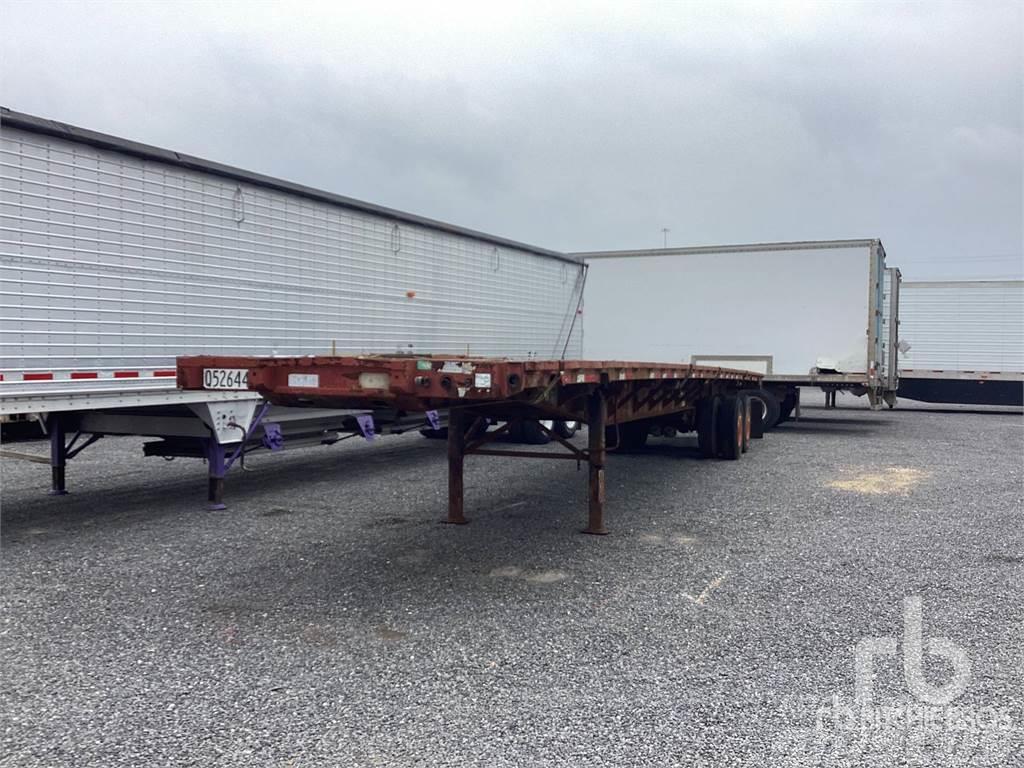 Fontaine 48 ft T/A Flatbed/Dropside semi-trailers