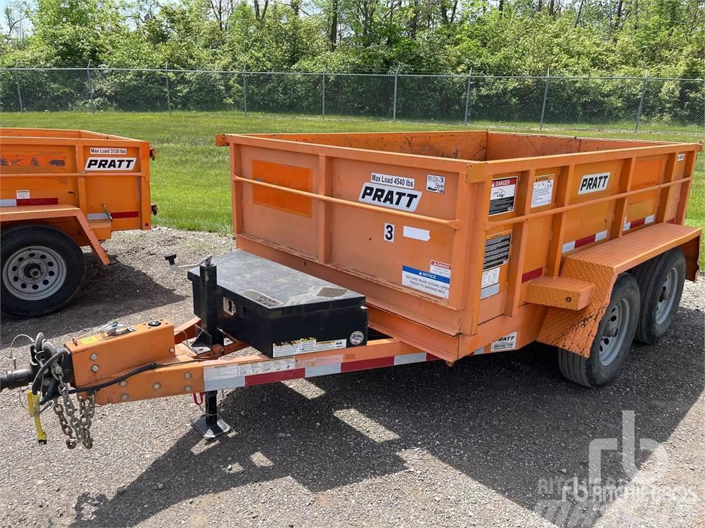  PRATT 10 ft T/A Dump Vehicle transport trailers
