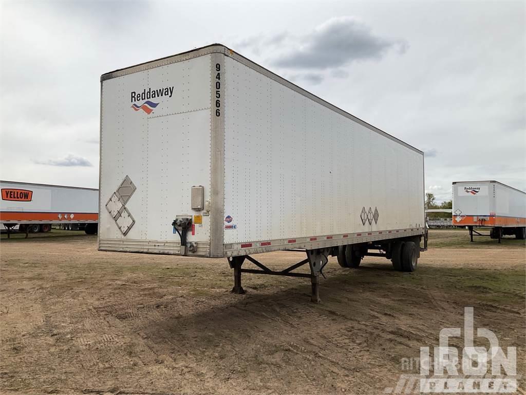 Utility 40 ft x 102 in S/A Box body semi-trailers