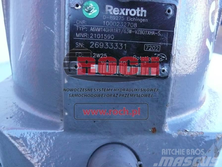 Rexroth A6VM140HA1R1/63W-VZB01XHA-S 101590 1000232708 Motoren