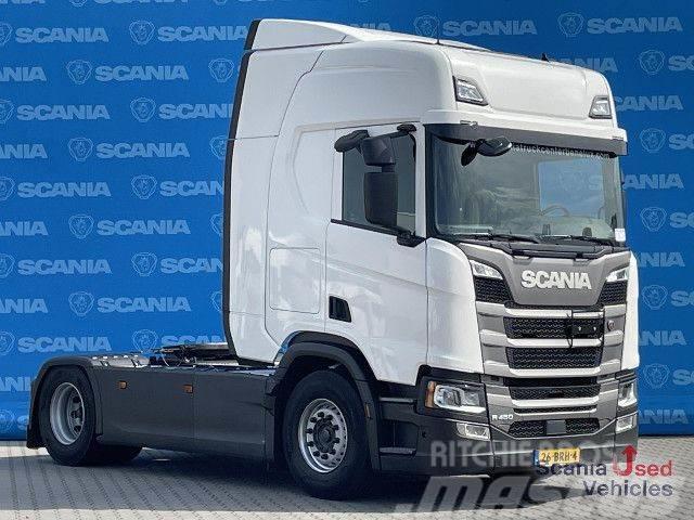 Scania R 450 A4x2NB DIFF-L FULL AIR RETARDER 8T P-AIRCO Sattelzugmaschinen