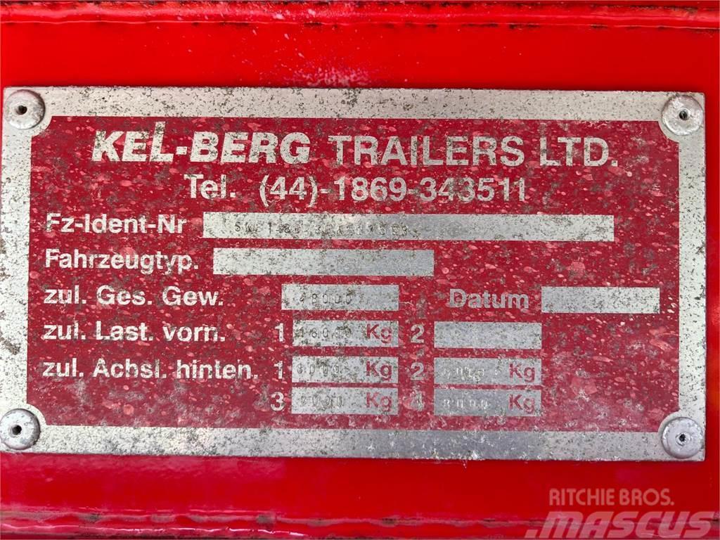 Kel-Berg 36m3 alu kasse med plastindlæg Kippladerauflieger