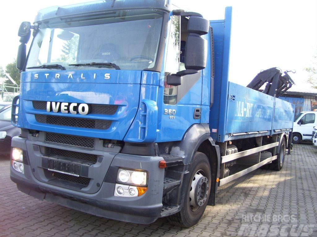 Iveco Stralis 360 Pritschenwagen/Pritschenwagen mit Seitenklappe
