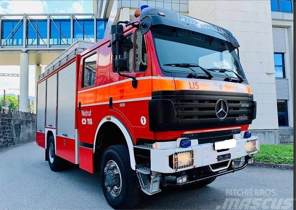 Mercedes-Benz 2038 4x4 Fire trucks