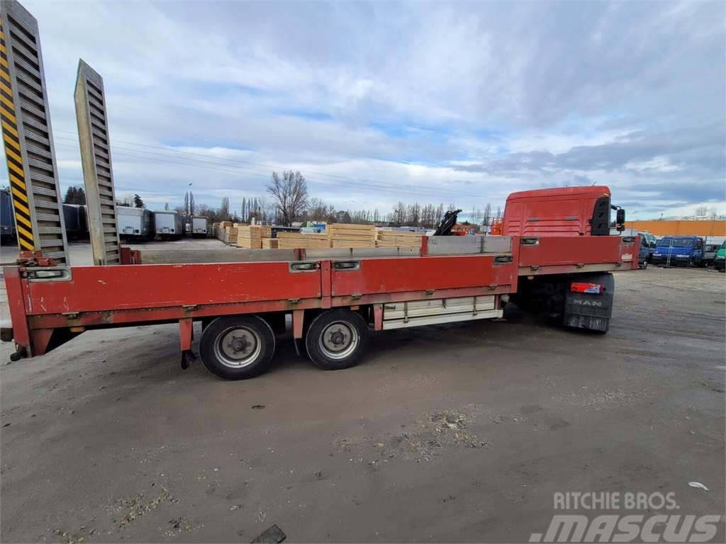  Noyens BE 9.8 tons trailer Tieflader-Auflieger