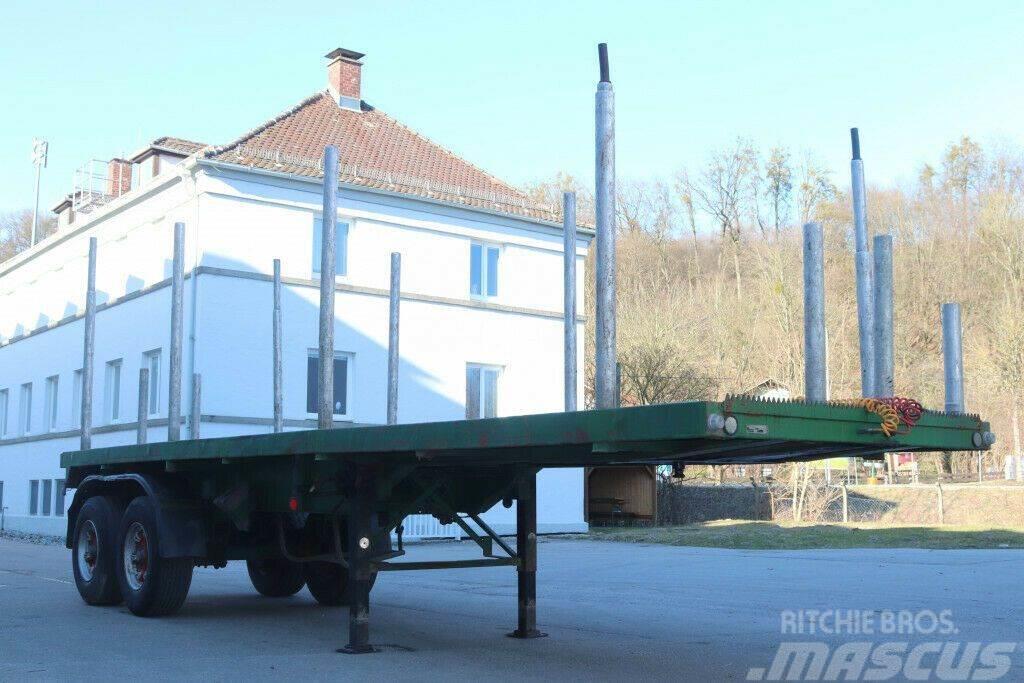 Wackenhut SAH18 Rönkszállító félpótkocsi Timber semi-trailers