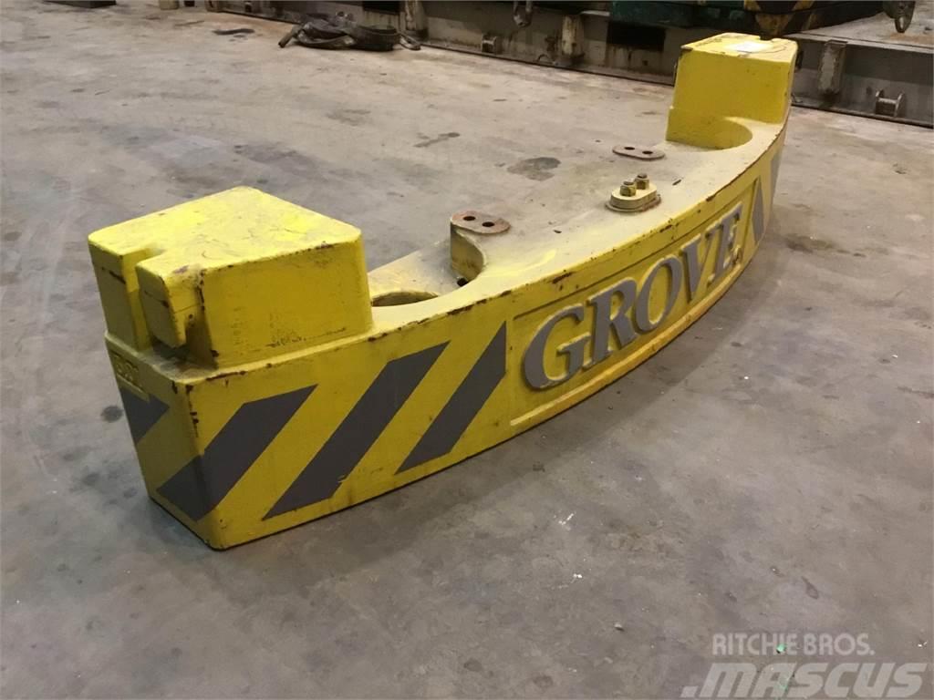 Grove GMK 2035 counterweight 3.0 ton Kran-Teile und Zubehör