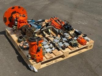 Mecalac 11 CX used hydraulic parts complet rexroth hydroma