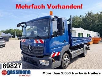Mercedes-Benz Atego 816 K 4x2, 2x AHK, Meiller-Kipper, mehrfach