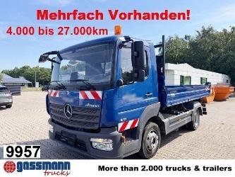 Mercedes-Benz Atego 816 K 4x2, 2x AHK, Meiller-Kipper, mehrfach