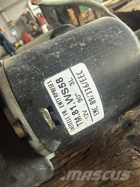 Mecalac 11 CX used cab parts Kabinen
