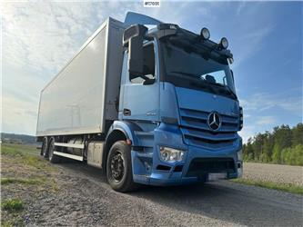 Mercedes-Benz Antons 6x2 Box truck w/ fridge/freezer unit.