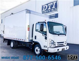 Isuzu NPR 14'L Box Truck, Gas, Auto Transmission, 1,600 