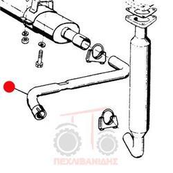 Agco spare part - exhaust system - muffler
