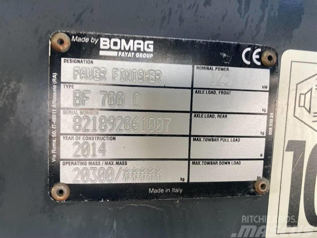 Bomag BF 700 C-2 S500 Stage IV/Tier 4f Strassenfertiger