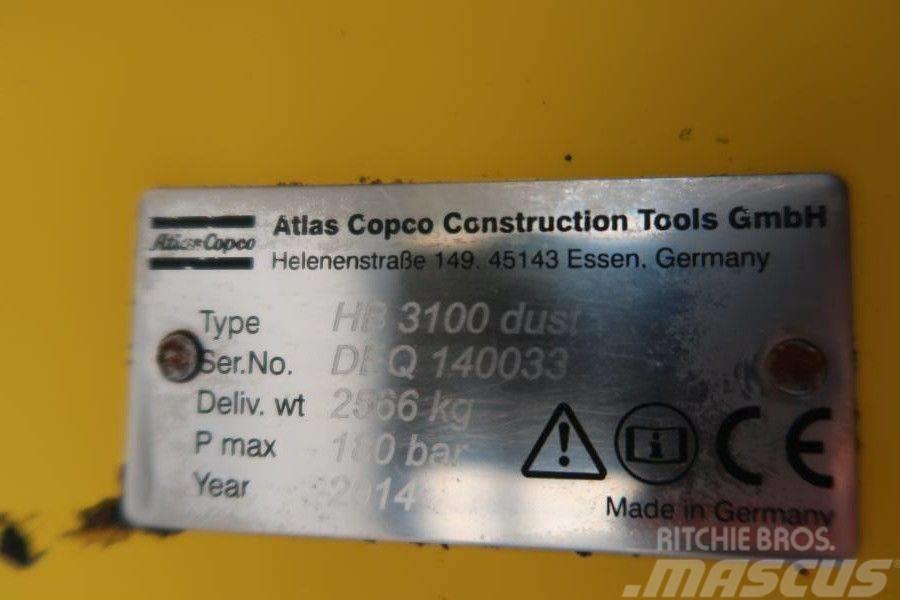 Atlas Copco HB3100 DUST Epiroc Hammer / Brecher