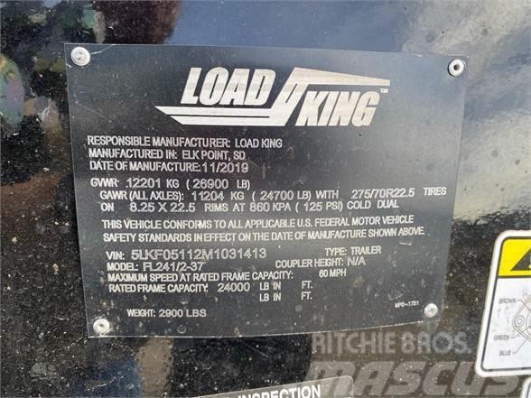 Load King FLIP AXLE, AIR RIDE,DRUM BRAKES, 22.5LP Tieflader-Auflieger