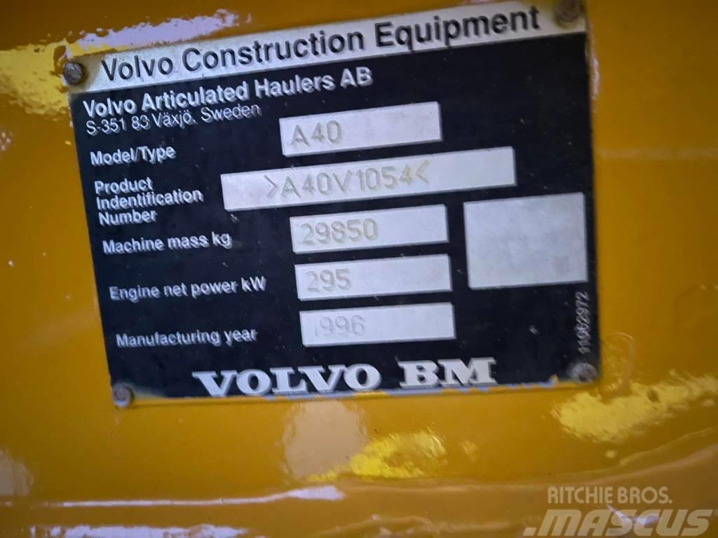Volvo A40C Dumper - Knickgelenk
