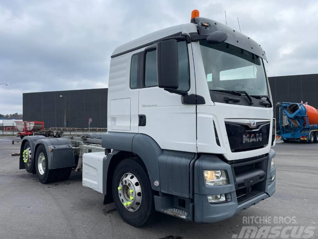 MAN TGS 26.440 6x2*4 ADR Chassis Euro 6 Wechselfahrgestell