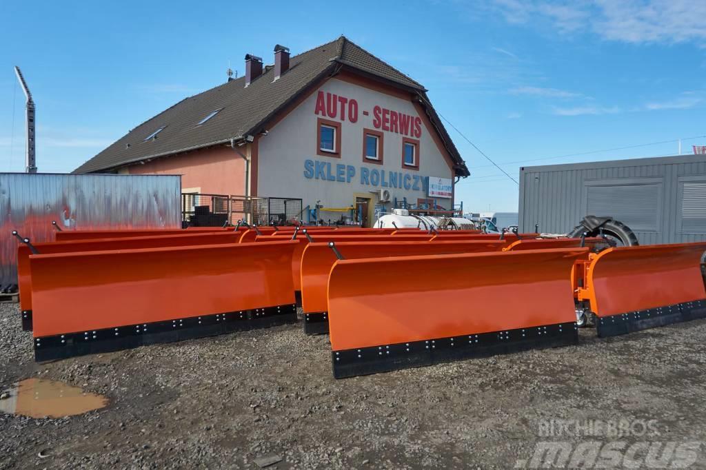 Top-Agro Communal straight snow plow 3,0m + hydraulic Kehrer