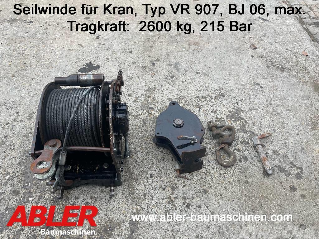 Seilwinde für LKW-Kran VR 907 Ladekrane