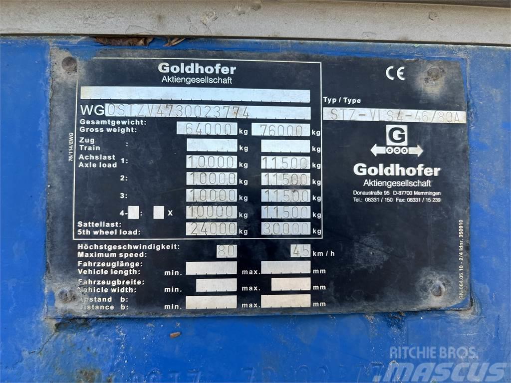 Goldhofer STZ-VLS 4-46/80 A Tieflader-Auflieger