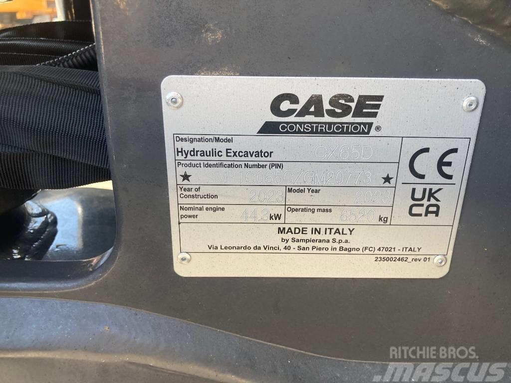CASE CX65D Minibagger < 7t