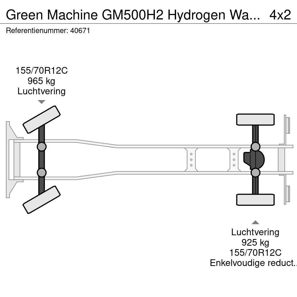 Green Machines GM500H2 Hydrogen Waterstof Sweeper Kehrmaschine