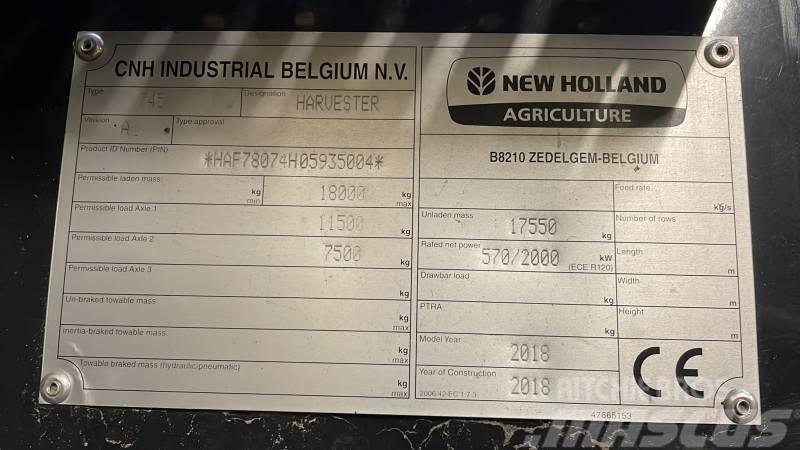 New Holland FR780 T4B Selbstfahrende Häcksler