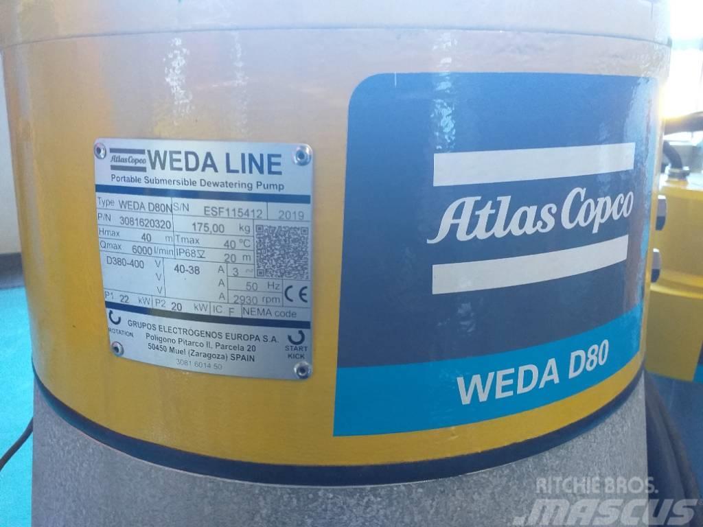 Atlas Copco WEDA D80N Wasserpumpen