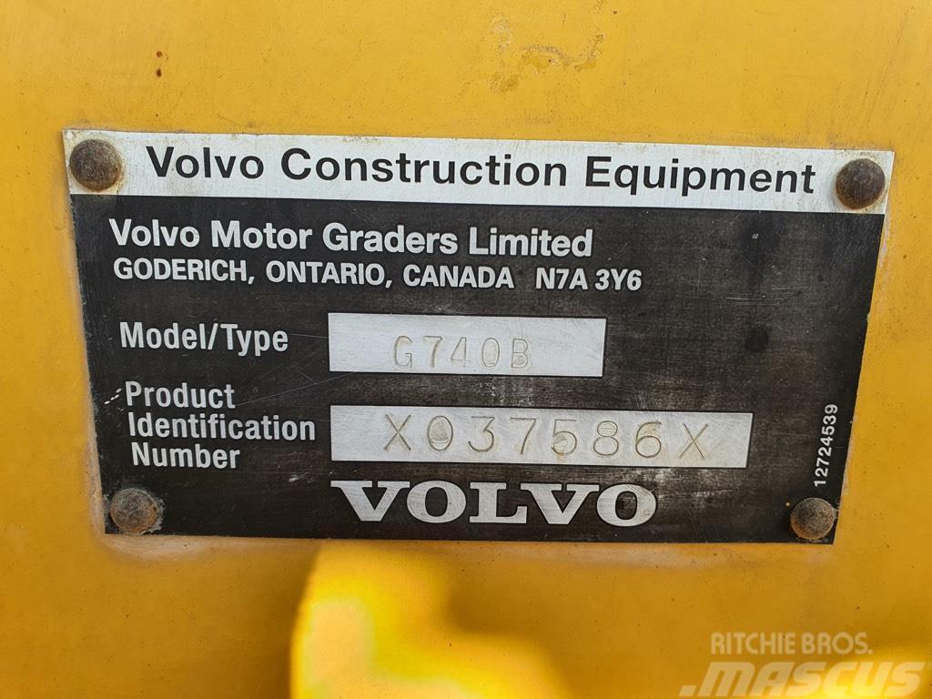 Volvo G 740 B PARTS Grader