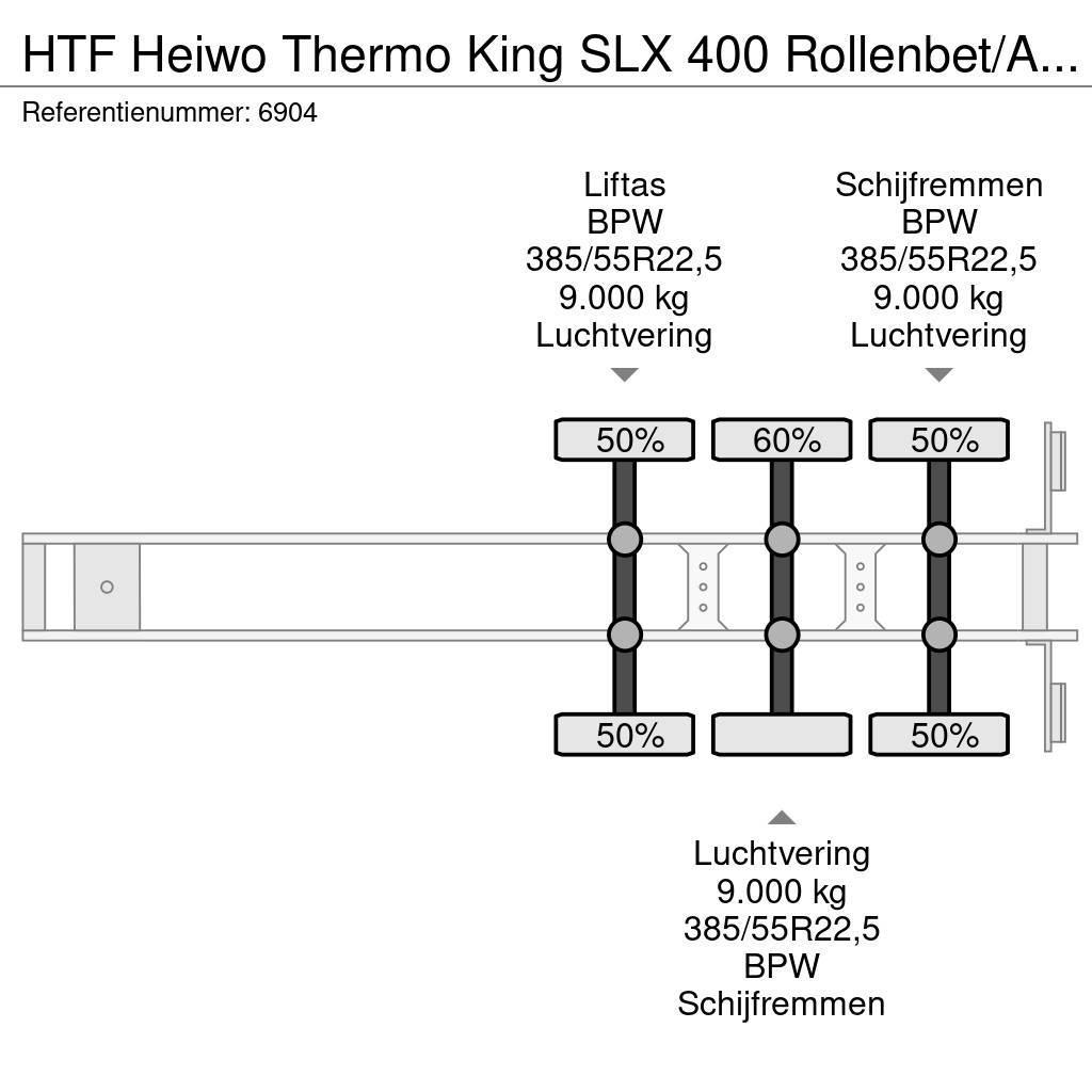 HTF Heiwo Thermo King SLX 400 Rollenbet/Aircargo Kopsc Kühlauflieger