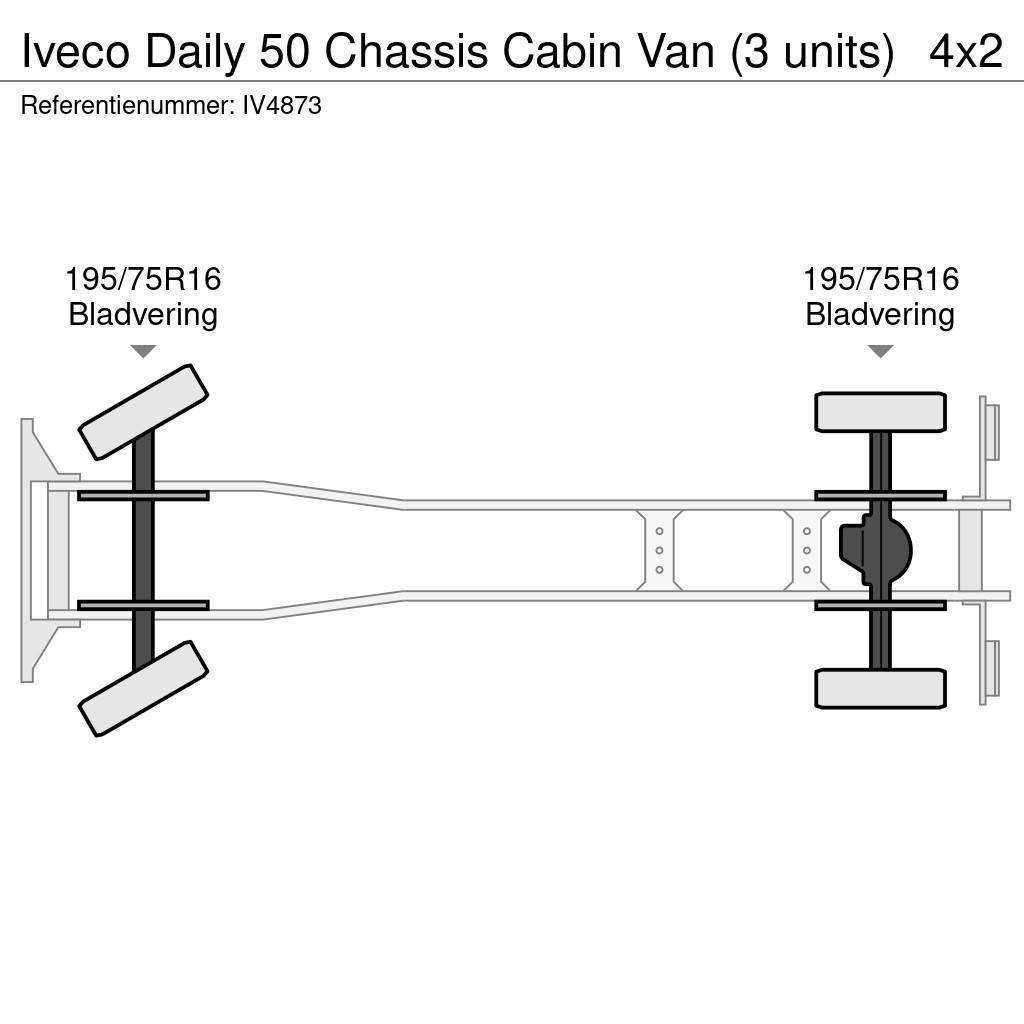 Iveco Daily 50 Chassis Cabin Van (3 units) Wechselfahrgestell