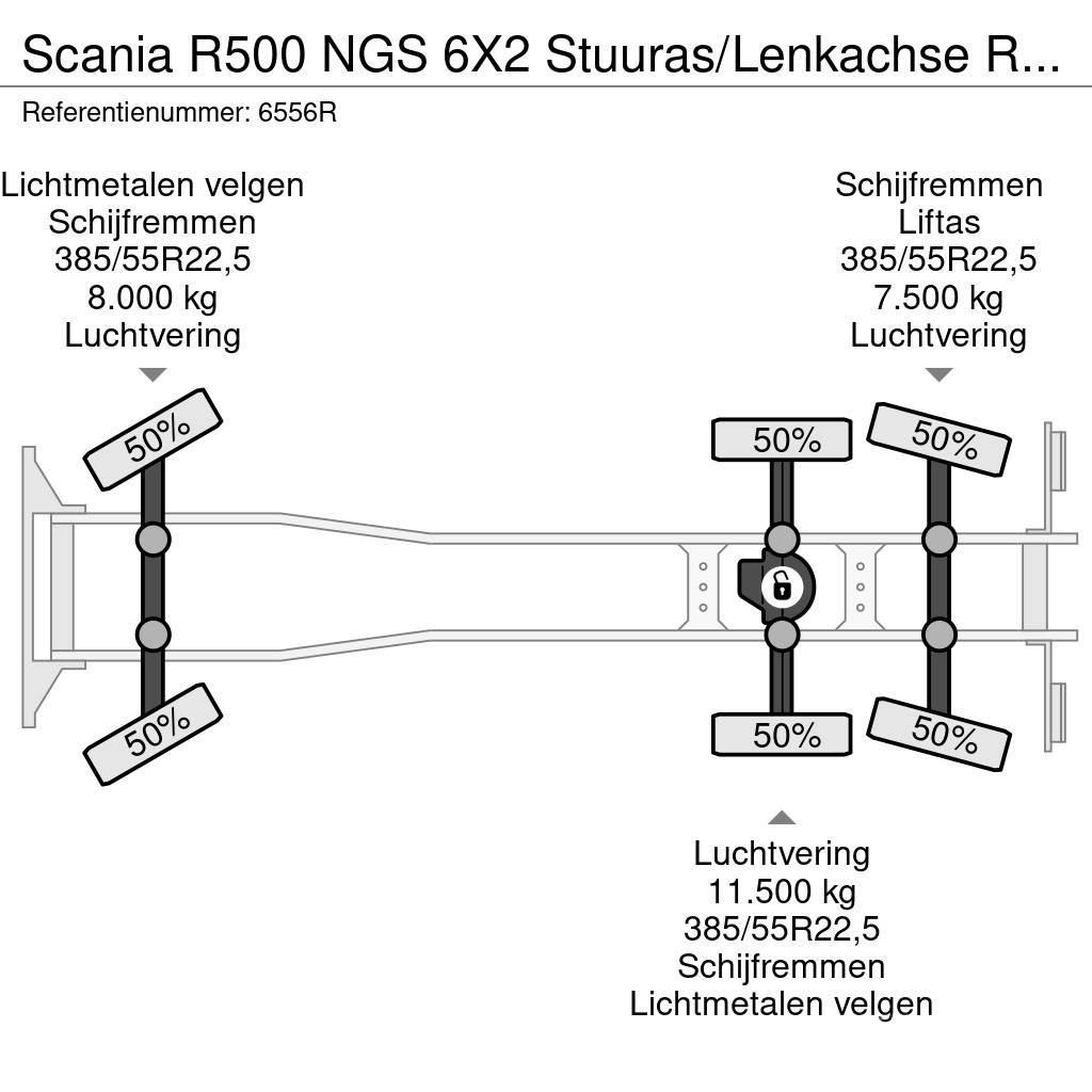 Scania R500 NGS 6X2 Stuuras/Lenkachse Retarder AHK Alcoa Wechselfahrgestell