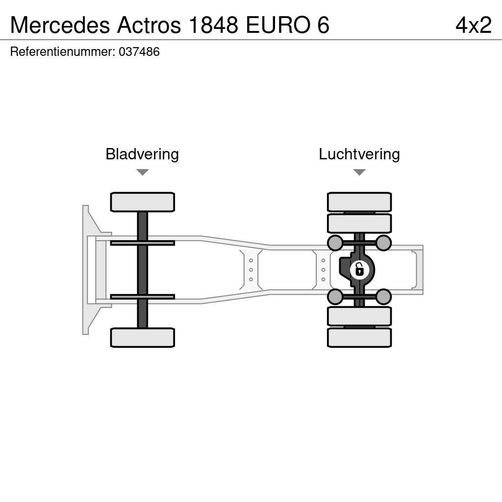 Mercedes-Benz Actros 1848 EURO 6 Sattelzugmaschinen