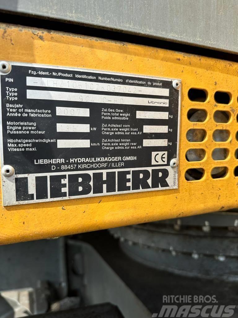Liebherr A 924C-HD Mobilbagger