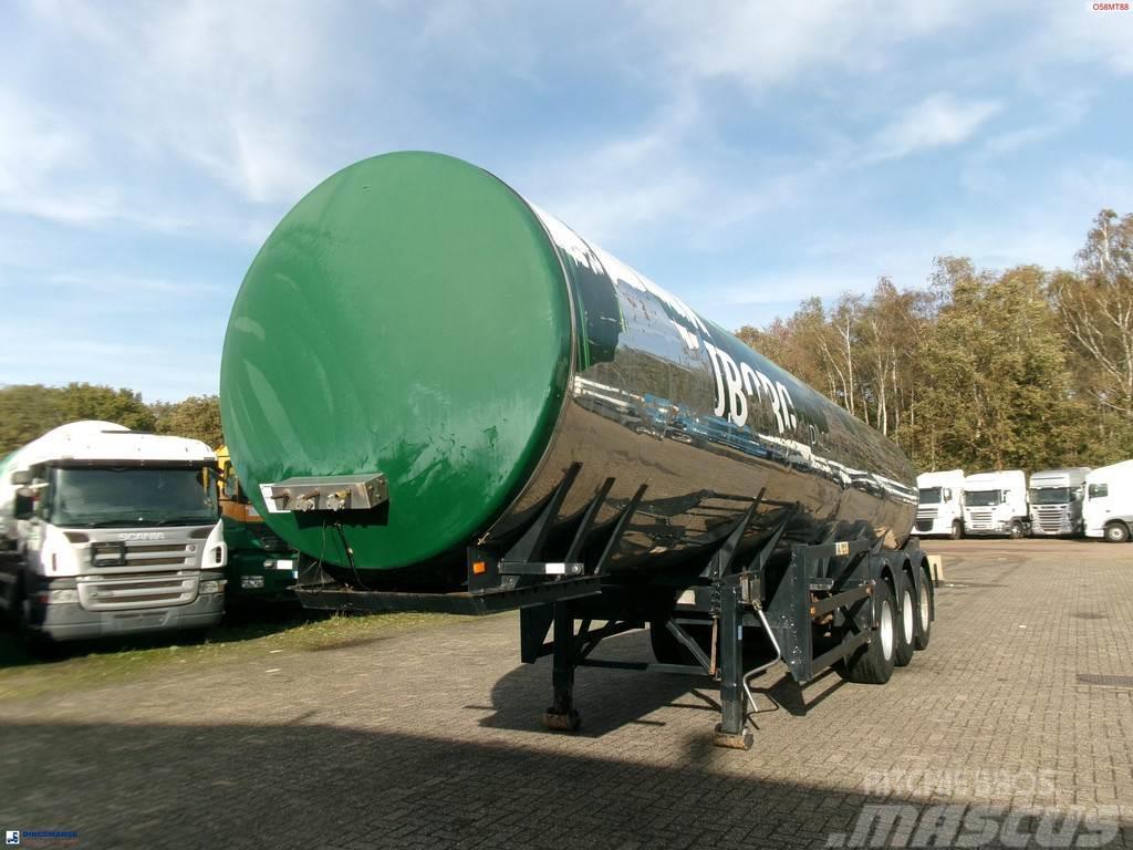  Melton Food (beer) tank inox 29.6 m3 / 1 comp Tankauflieger