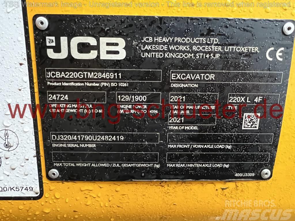 JCB 220X LC -gebraucht- Raupenbagger