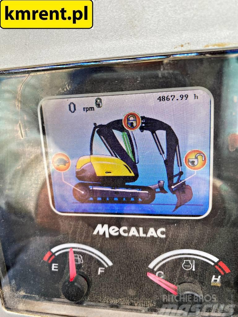 Mecalac 8 MCR KOPARKA GĄSIENICOWA Minibagger < 7t