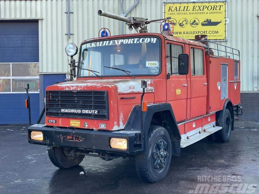 Magirus Deutz 170 Fire Fighting Truck 4x4 Complete truck G Löschfahrzeuge