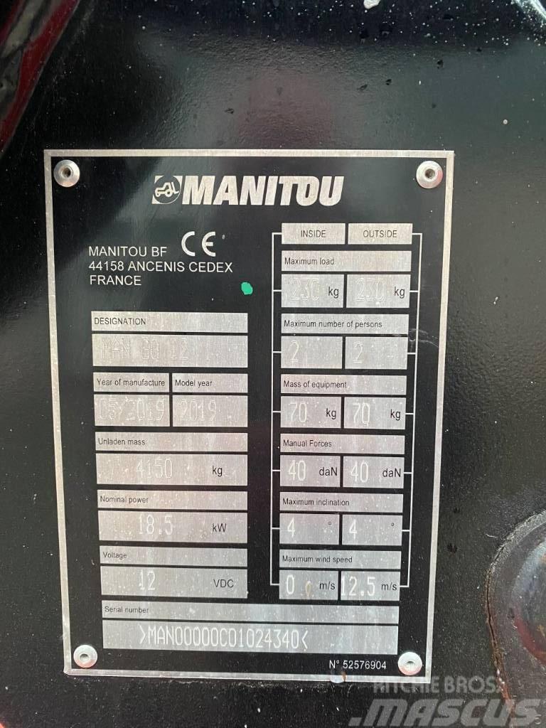 Manitou ManGo 12 Gelenkteleskoparbeitsbühnen