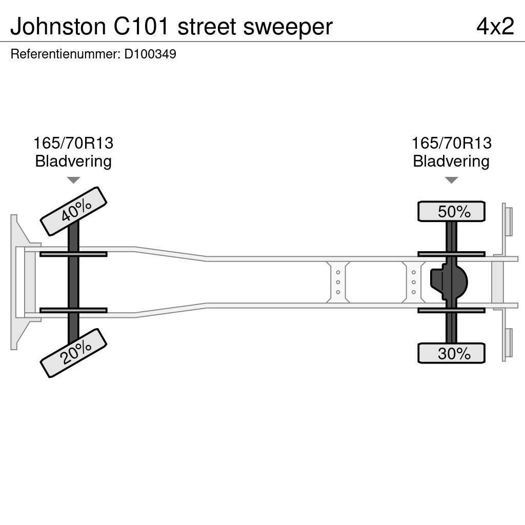 Johnston C101 street sweeper Saug- und Druckwagen