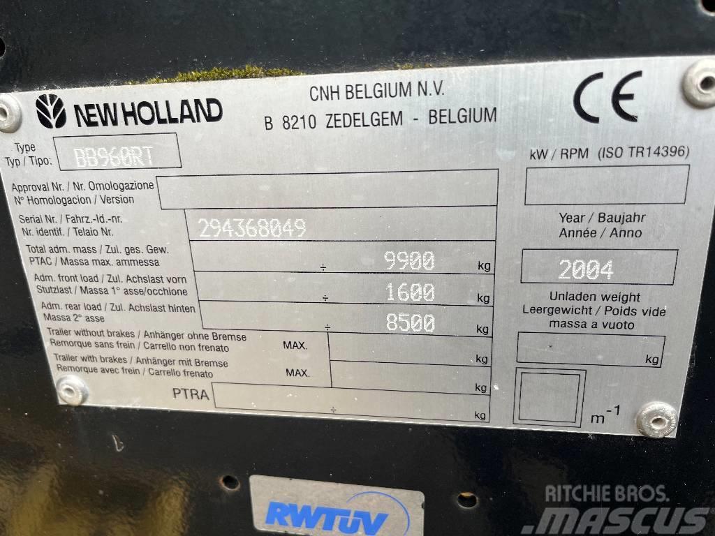 New Holland BB 960 A Dismantled: only spare parts Quaderpressen