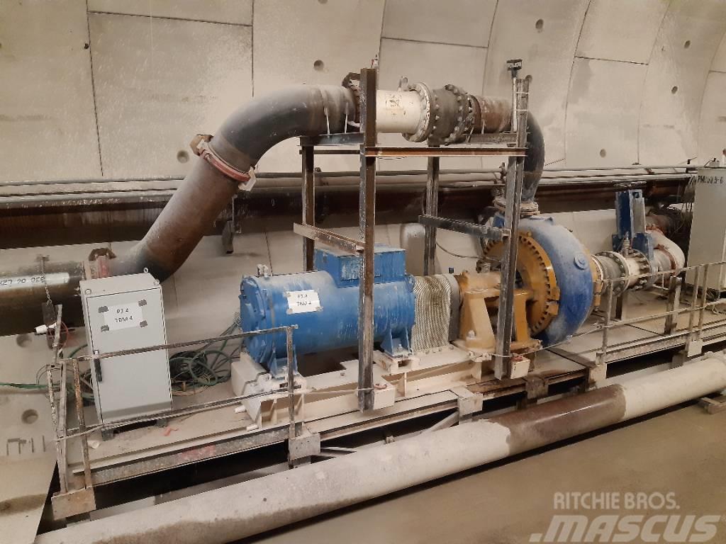  Slurry pump set / Pompe marinage Warman Wasserpumpen