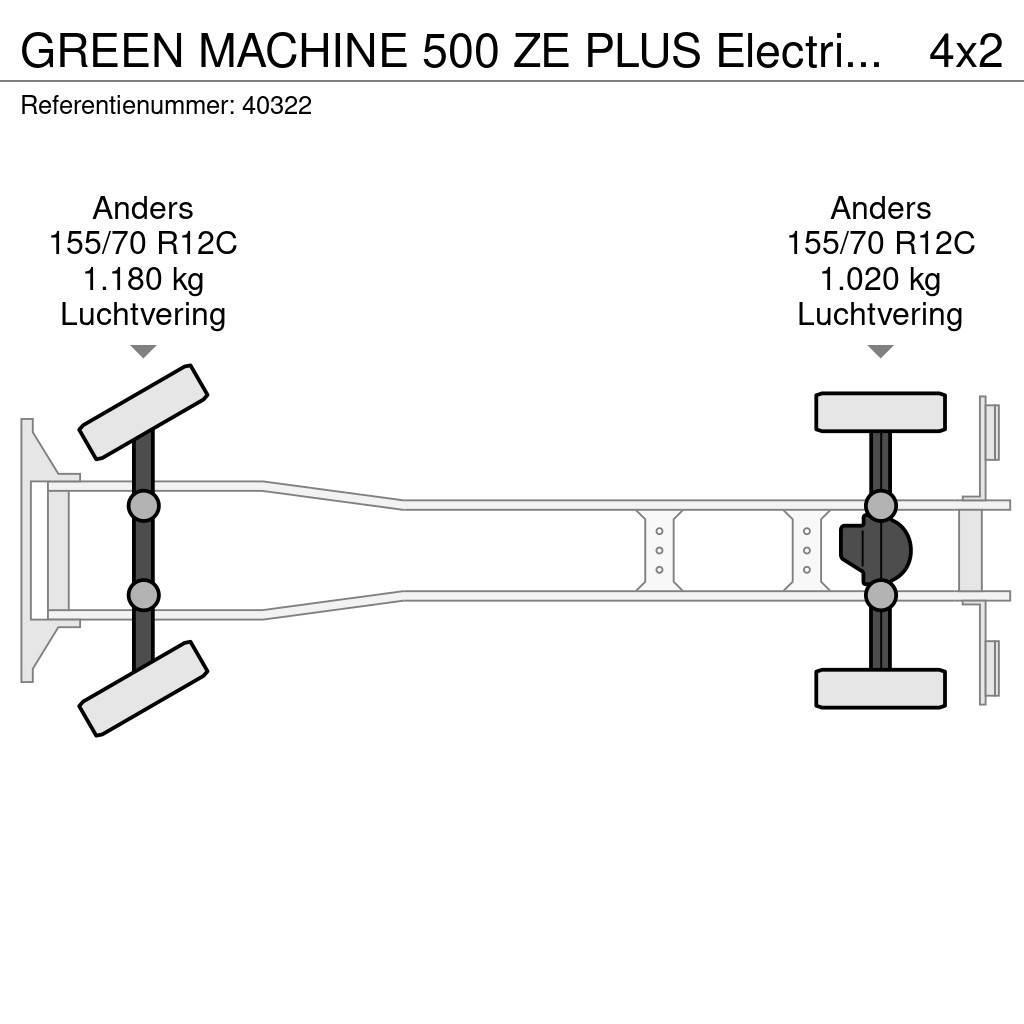 Green Machines 500 ZE PLUS Electric sweeper Kehrmaschine