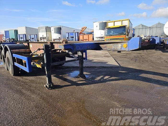 Köhler Elmshorn 2 axle | 20 foot | container chassis | st Containerauflieger
