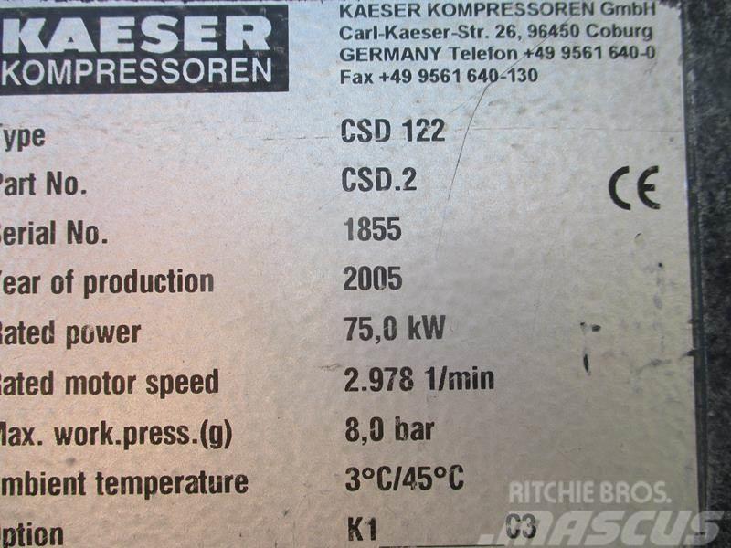Kaeser CSD 122 Kompressoren