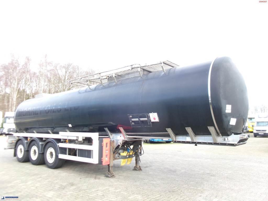 Crossland Bitumen tank inox 33 m3 / 1 comp + compressor + st Tankauflieger